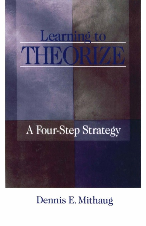 Cover image for book Learning to Theorize