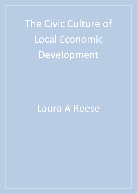 Cover image for book The Civic Culture of Local Economic Development