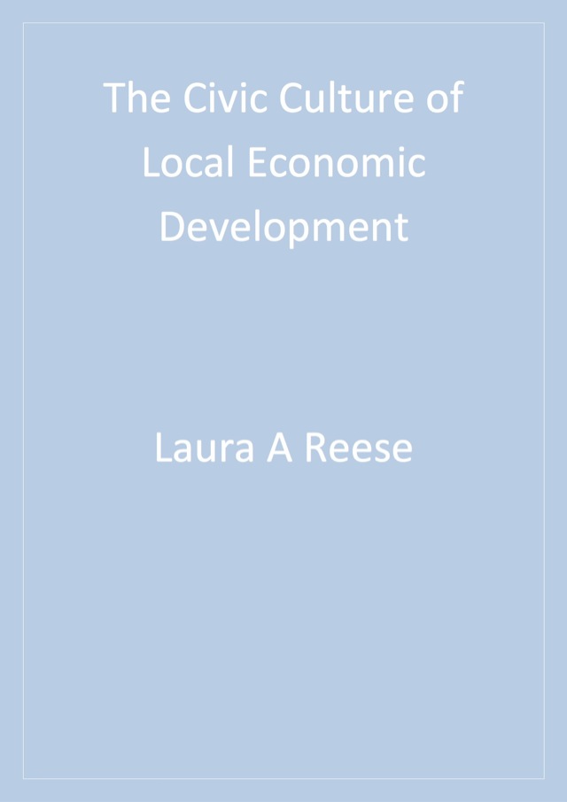 The Civic Culture of Local Economic Development