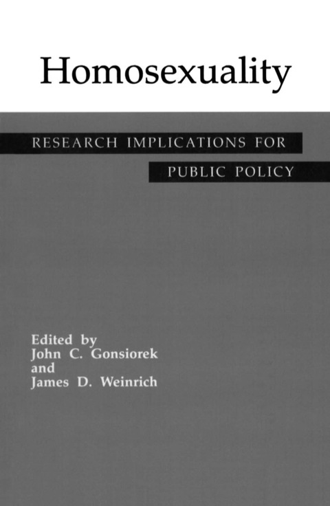 Cover image for book Homosexuality
