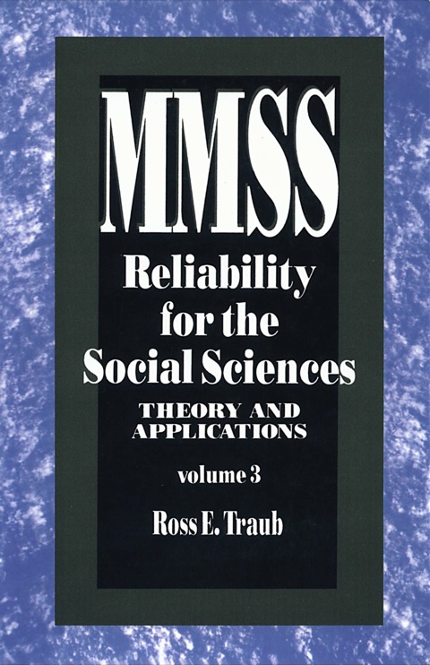 Cover image for book Reliability for the Social Sciences