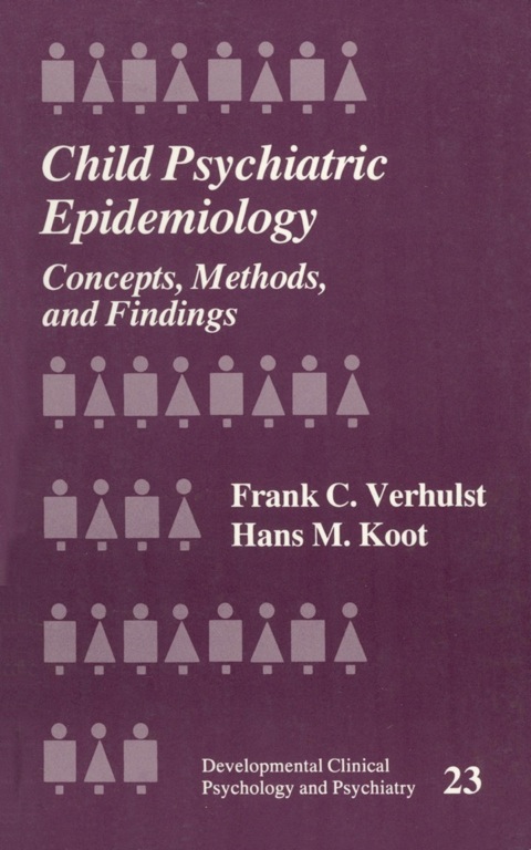 Cover image for book Child Psychiatric Epidemiology