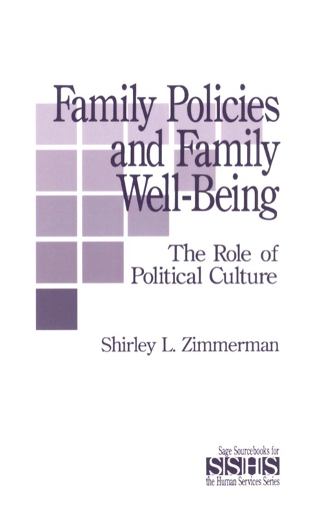 Cover image for book Family Policies and Family Well-Being