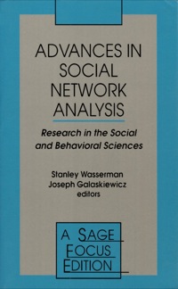 Cover image: Advances in Social Network Analysis 1st edition 9780803943032
