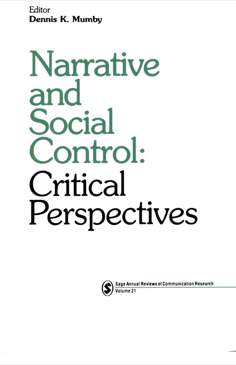 Cover image for book Narrative and Social Control
