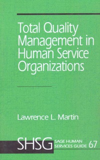 Cover image: Total Quality Management in Human Service Organizations 1st edition 9780803949508