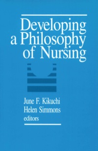 صورة الغلاف: Developing a Philosophy of Nursing 1st edition 9780803954236