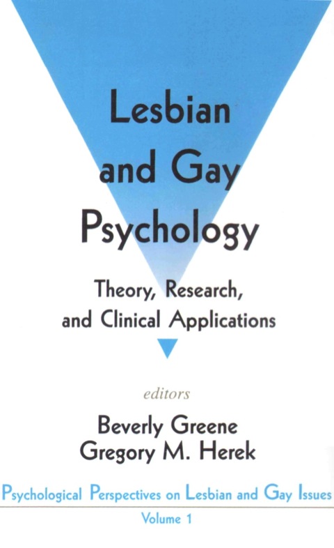 Cover image for book Lesbian and Gay Psychology