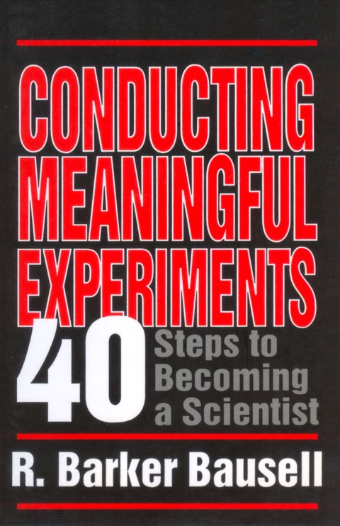 Cover image for book Conducting Meaningful Experiments