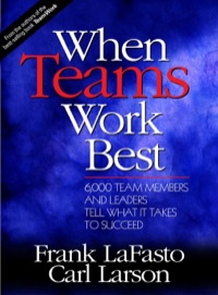 Cover image: When Teams Work Best 1st edition 9780761923664