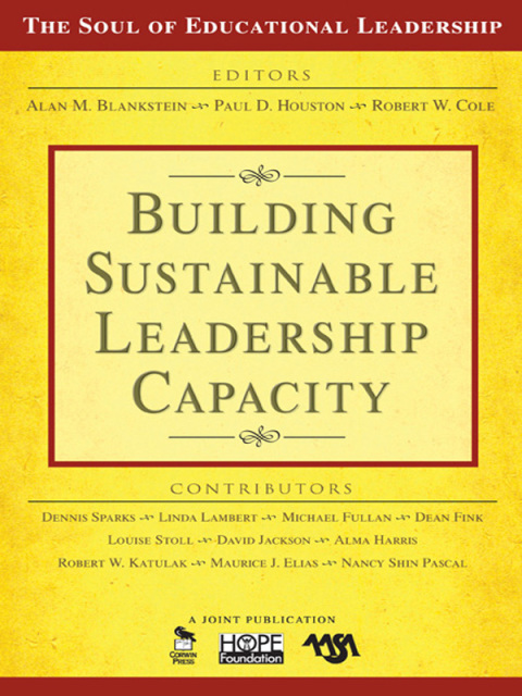 Cover image for book Building Sustainable Leadership Capacity