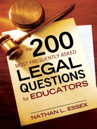 Cover image: The 200 Most Frequently Asked Legal Questions for Educators 1st edition 9781412965767