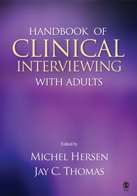 Cover image for book Handbook of Clinical Interviewing With Adults