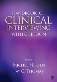 Cover image: Handbook of Clinical Interviewing With Children 1st edition 9781412917186