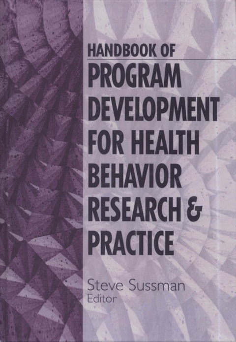 Cover image for book Handbook of Program Development for Health Behavior Research and Practice