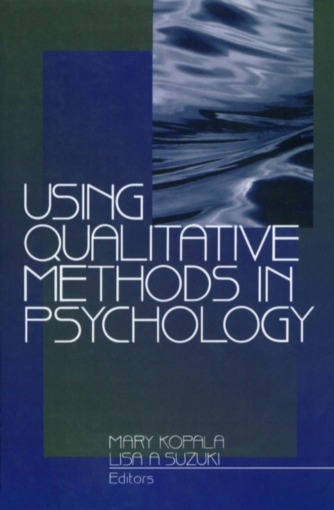 Cover image for book Using Qualitative Methods in Psychology