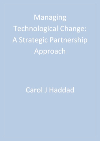 Managing Technological Change