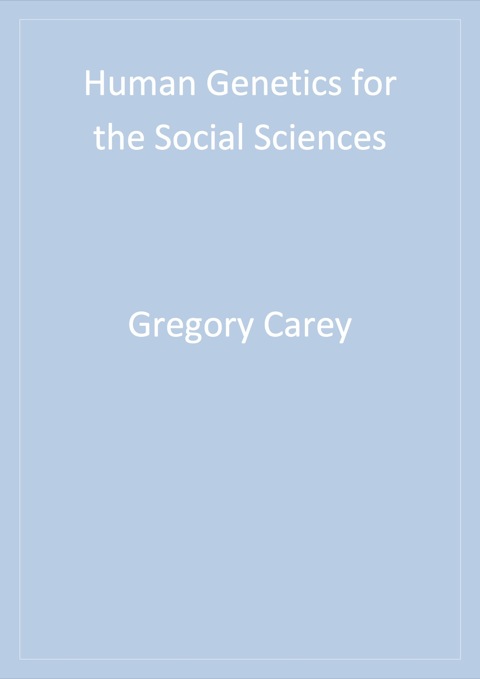Cover image for book Human Genetics for the Social Sciences