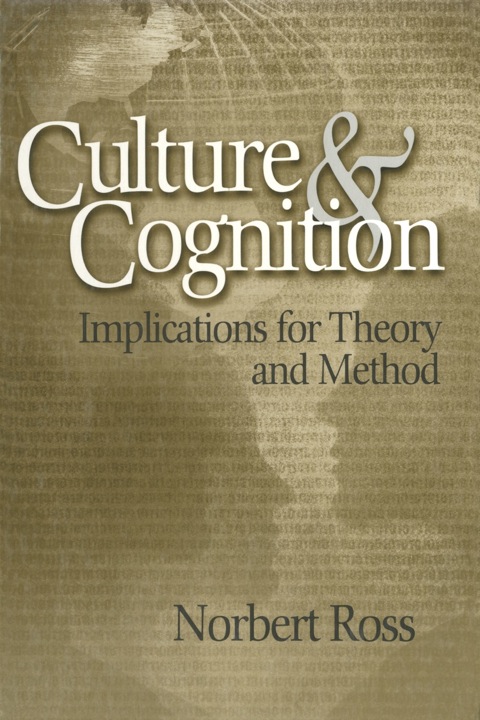 Cover image for book Culture and Cognition
