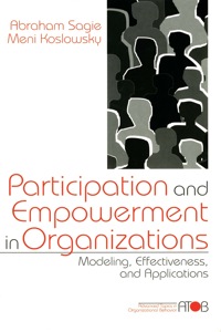 Cover image: Participation and Empowerment in Organizations 1st edition 9780761907343