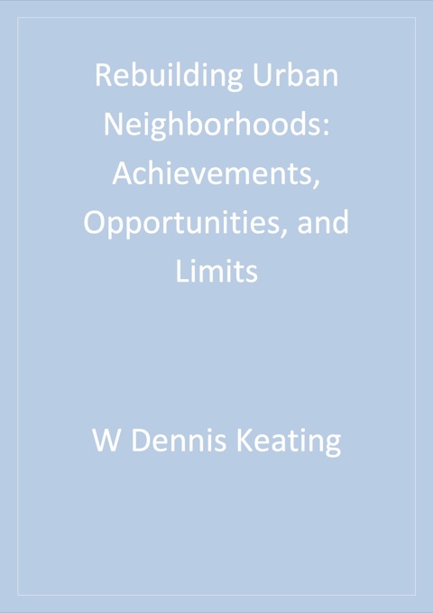 Cover image for book Rebuilding Urban Neighborhoods