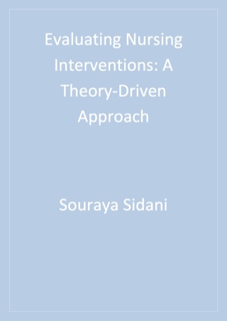 Evaluating Nursing Interventions