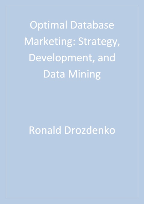 Cover image for book Optimal Database Marketing