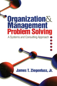 Cover image: Organization and Management Problem Solving: A Systems and Consulting Approach 1st edition 9780761919162