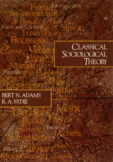 Cover image for book Classical Sociological Theory