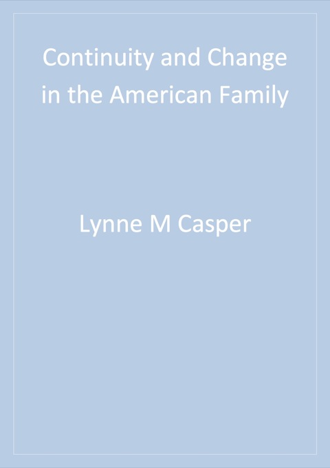 Cover image for book Continuity and Change in the American Family