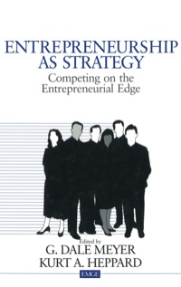 Cover image: Entrepreneurship as Strategy 1st edition 9780761915805