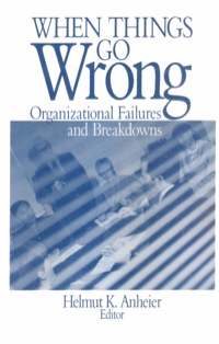 Cover image: When Things Go Wrong 1st edition 9780761910480