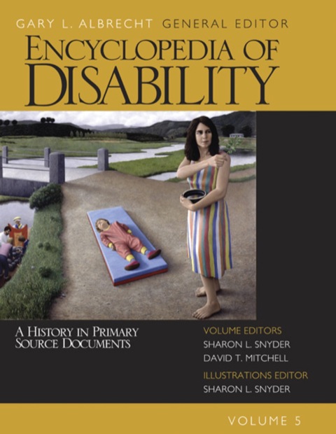 Cover image for book Encyclopedia of Disability