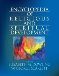 Cover image: Encyclopedia of Religious and Spiritual Development 1st edition 9780761928836