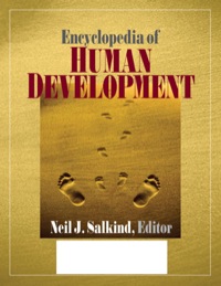 Cover image: Encyclopedia of Human Development 1st edition 9781412904759