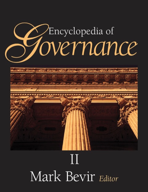 Cover image for book Encyclopedia of Governance