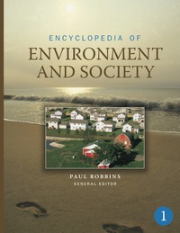 Cover image: Encyclopedia of Environment and Society 1st edition 9781412927611
