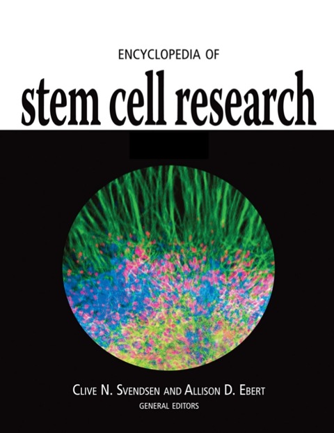 Cover image for book Encyclopedia of Stem Cell Research