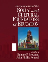 Cover image: Encyclopedia of the Social and Cultural Foundations of Education 1st edition 9781412906784