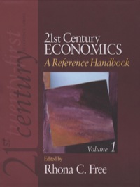 Cover image: 21st Century Economics: A Reference Handbook 1st edition 9781412961424