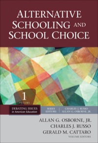 Cover image: Alternative Schooling and School Choice 1st edition 9781412987950