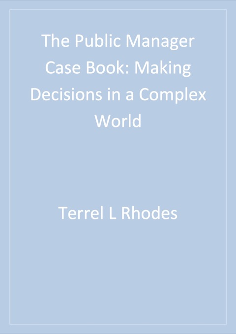 The Public Manager Case Book 