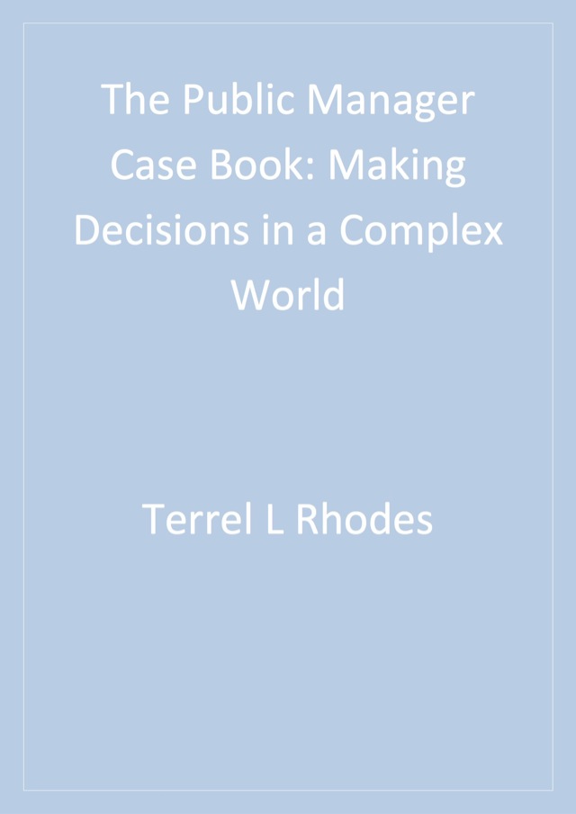 The Public Manager Case Book