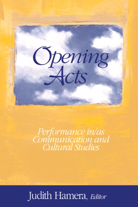Cover image for book Opening Acts