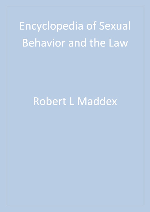 Cover image for book Encyclopedia of Sexual Behavior and the Law