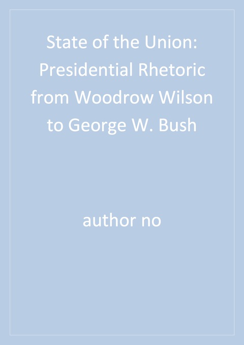 Cover image for book State of the Union
