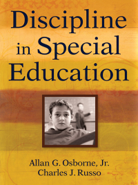 Cover image: Discipline in Special Education 1st edition 9781412955119