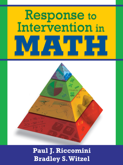 Cover image for book Response to Intervention in Math