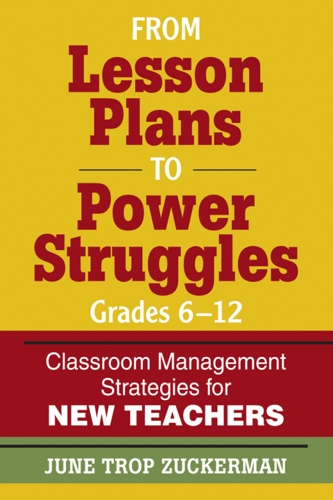 Cover image for book From Lesson Plans to Power Struggles, Grades 6–12