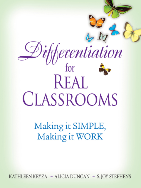 Cover image for book Differentiation for Real Classrooms